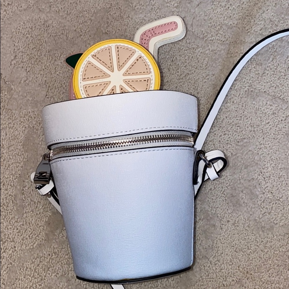 Zara cross body fun lemonade purse